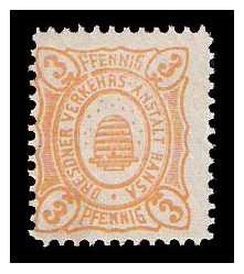 1894/1900 Germany Private Mail Dresden Mi C 108/109