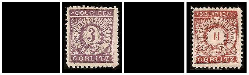 11.1895/1897 Germany Private Mail Görlitz Mi B 1-6