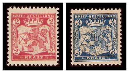 1896 Germany Private Mail Düsseldorf Mi B 6/11