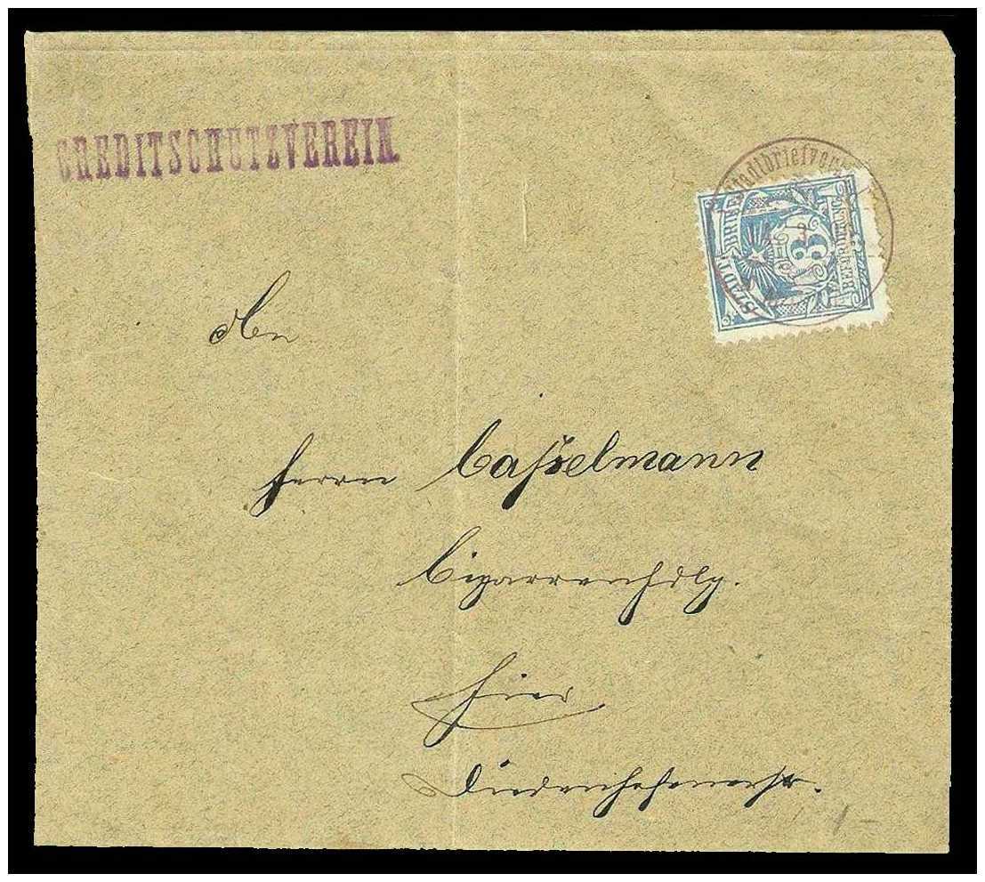 2.1896 Germany Private Mail Metz Mi B 1/2 collection 02