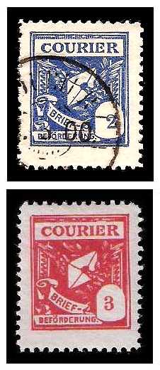 3.1896 Germany Private Mail Halberstadt Mi 1/3 collection 01