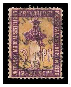 6.1896 Germany Private Mail Berlin Mi G 5/6 collection 01