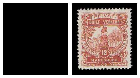 1897 Germany Private Mail Karlsruhe Mi C 7/8