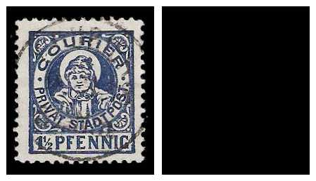 1897 Germany Private Mail München Mi A 3/4