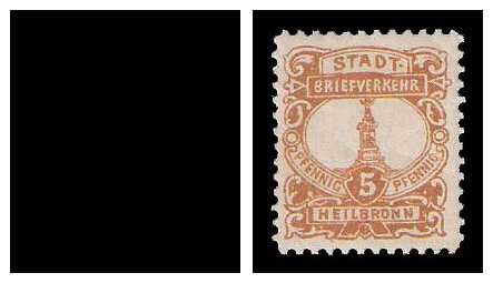 3.1897 Germany Private Mail Heilbronn Mi 3/4