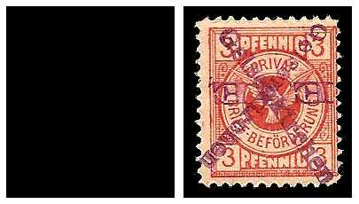 11.1897 Germany Private Mail Gelsenkirchen Mi 3/4