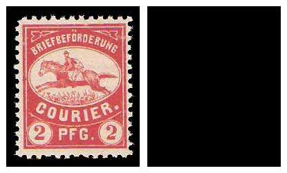 3.1898 Germany Private Mail Dortmund Mi 11/12