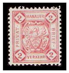 1899 Germany Private Mail Hanau Mi 2