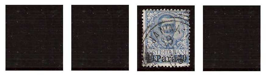 12.1902/1.11.1907 Empire Ottoman- Ufficio Postale Italiano Janina