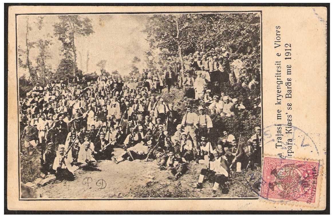 16.6.1913 Albania / 1913_06_16_Albania_Autonomous_Post_Card_Mi_6