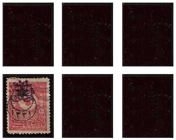 1.1920 Syria, Mi 18/20, King Feyssal, Overprinted 1915 Obligatory Tax Stamps of the Ottoman Empire