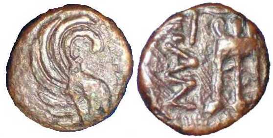 1045 Panticapaeum AE