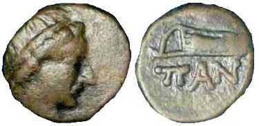 2932 Panticapaeum Bosporus Cimmerius AE