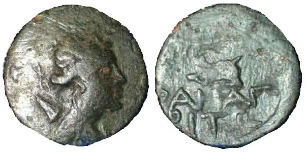 1303 Phanagoria Bosporus Cimmerius AE