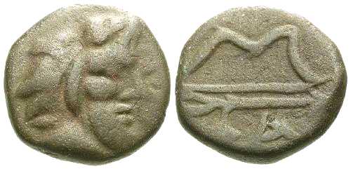 2254 Phanagoria Bosporus Cimmerius AE