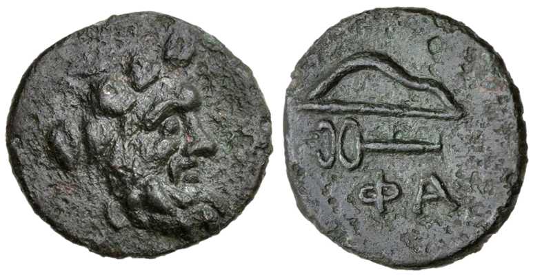 3910 Phanagoria Bosporus Cimmerius AE