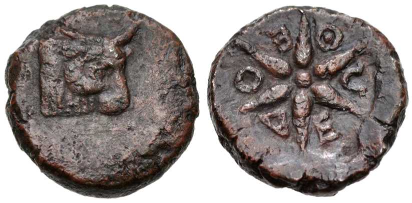 3911 Theodosia Bosporus Cimmerius AE