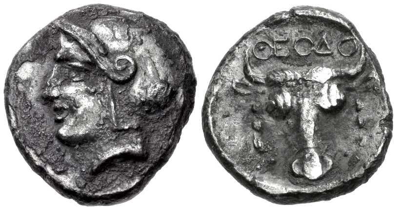 5423 Theodosia Bosporus Cimmerius AR