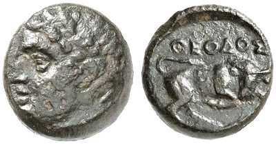5942 Theodosia Bosporus Cimmerius AE