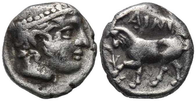 5367 Aenus Thracia AR