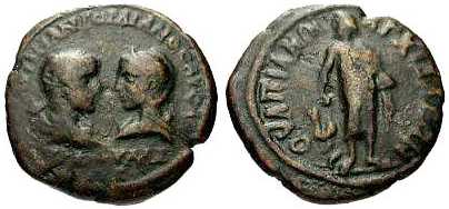 45 Anchialus Thracia Gordinaus III AE
