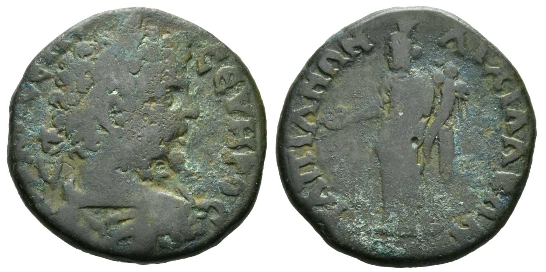 1358 Thrace Anchialus Septimius Severus AE
