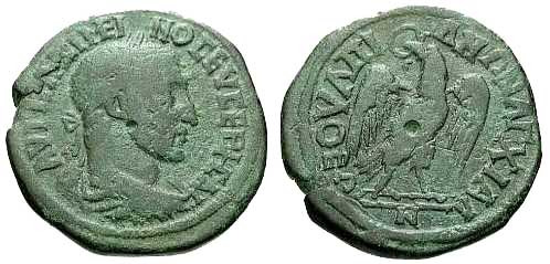 1934 Thracia Anchialus Maximinus I AE