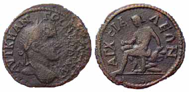 2042 Anchialus Thracia Gordianus III AE