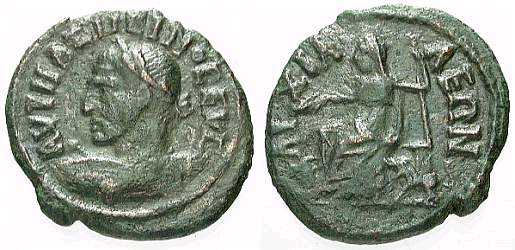 2156 Thracia Anchialus Maximinus I AE