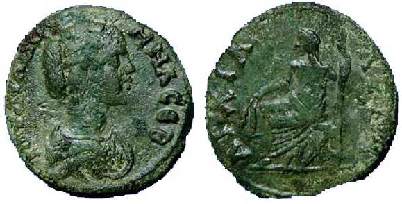 2457 Anchialus Thracia Iulia Domna AE