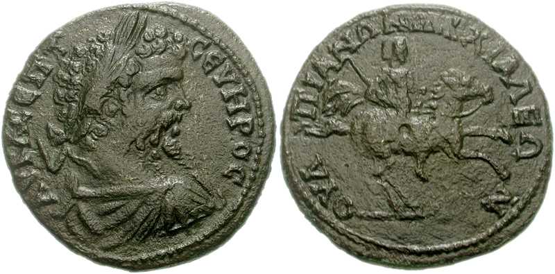 2974 Anchialus Septimius Severus AE