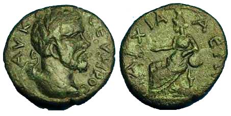 3363 Anchialus Thracia Septimius Severus AE