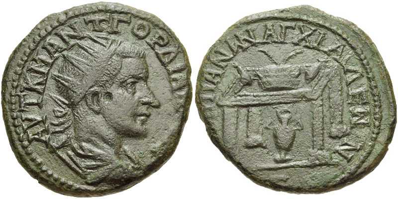 3550 Anchialus Thracia Gordianus III AE