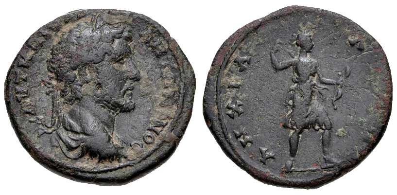 4002 Anchialus Thracia Antoninus Pius AE