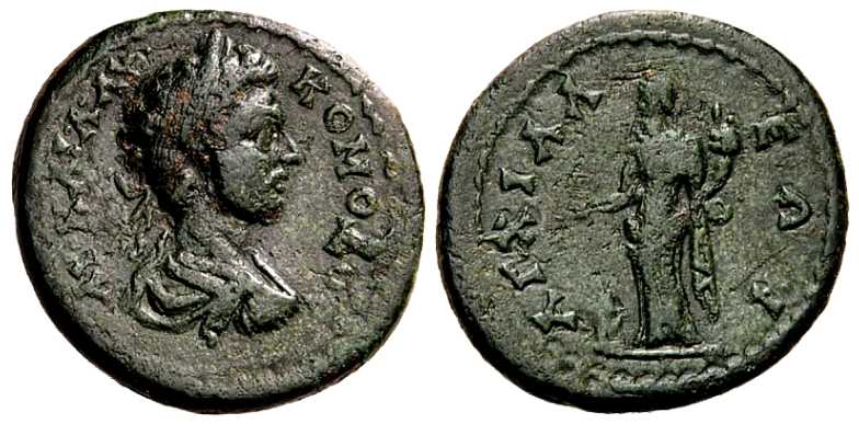 4239 Anchialus Thracia Commodus AE