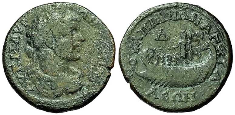 4669 Anchialus Thracia Caracalla AE