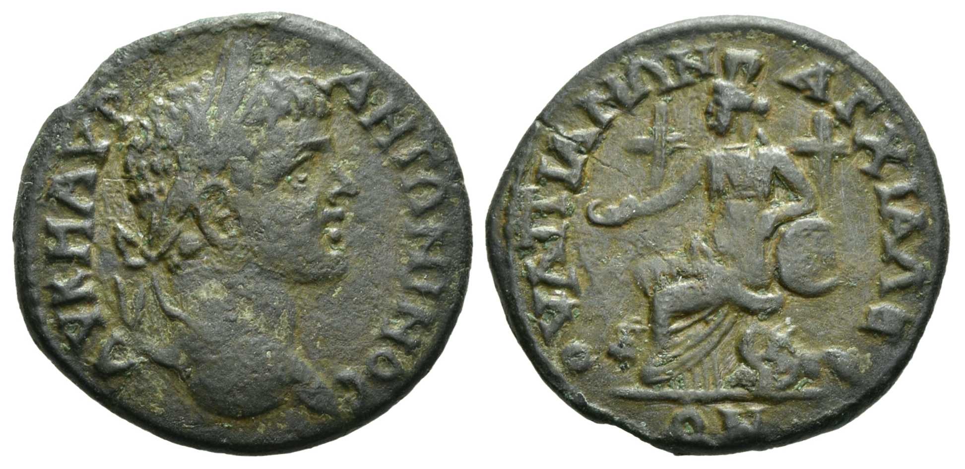4859 Thrace Anchialus Caracalla AE