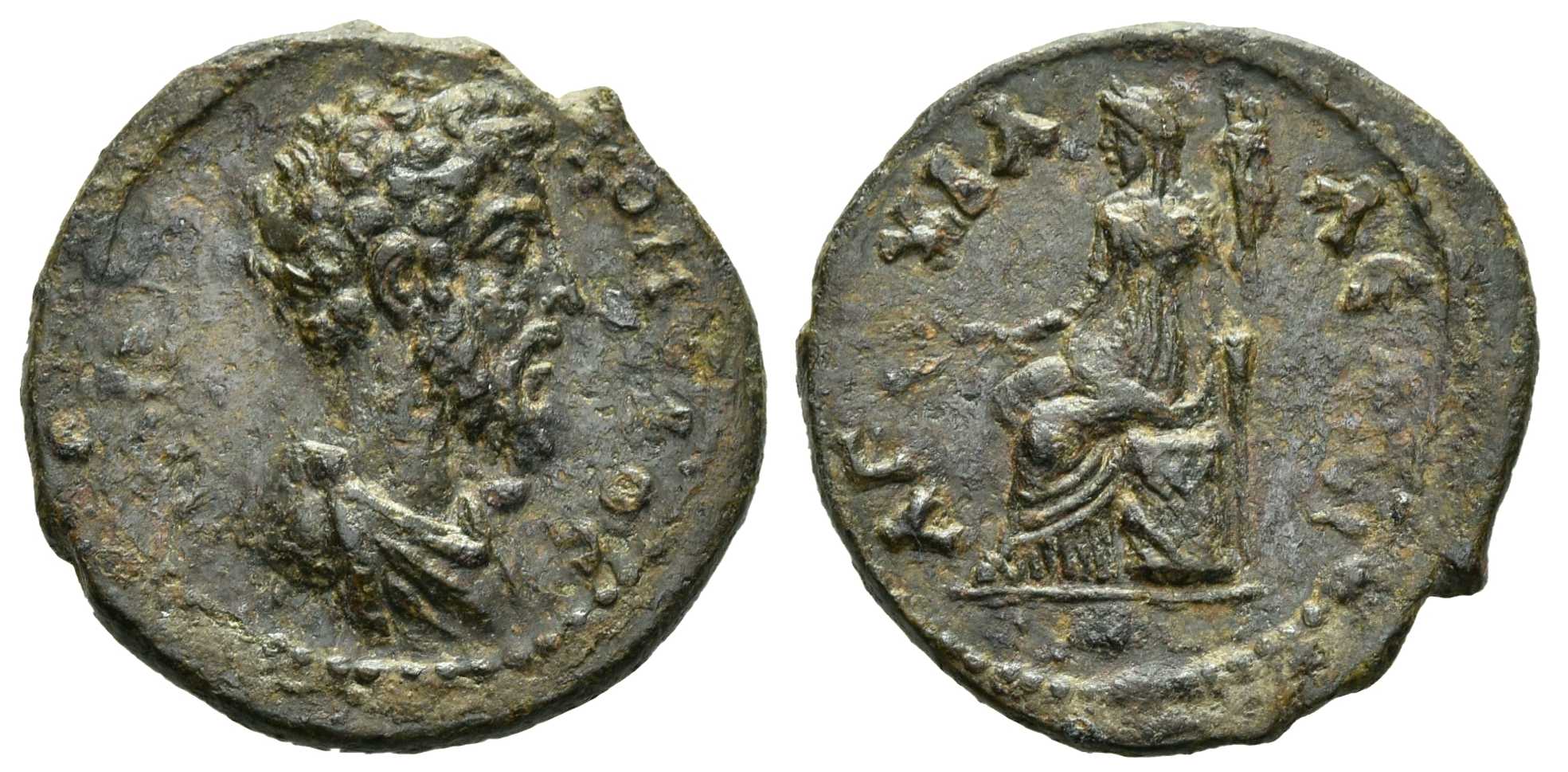 4844 Anchialus Thracia Commodus AE