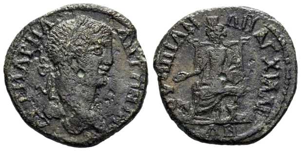 5520 Thrace Anchialus Caracalla AE
