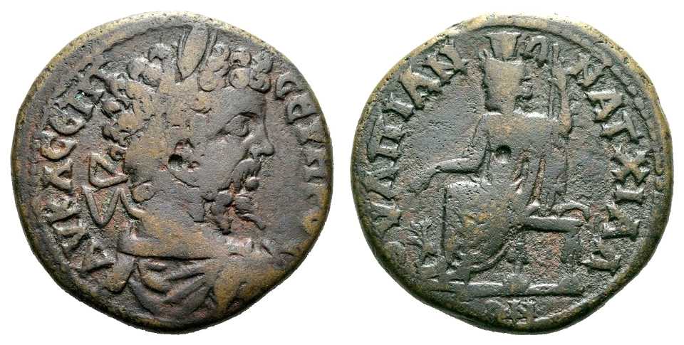 6387 Anchialus Thracia Septimius Severus AE