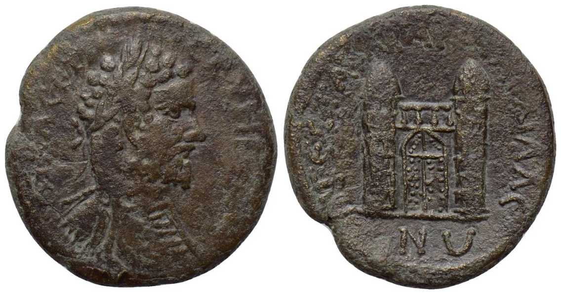 v4089 Anchialus Septimius Severus AE