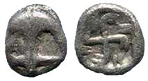 550 Thrace Apollonia Pontica Obol AR