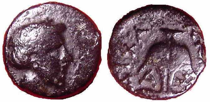 590 Thrace Apollonia Pontica AE
