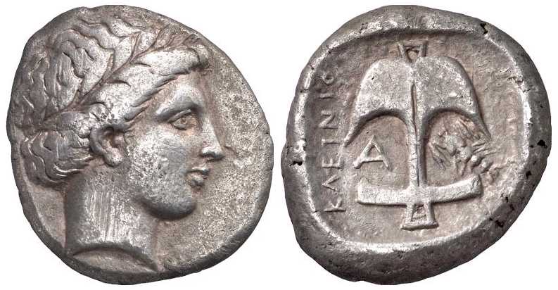 2592 Apollonia Pontica Thracia Tetradrachm AR