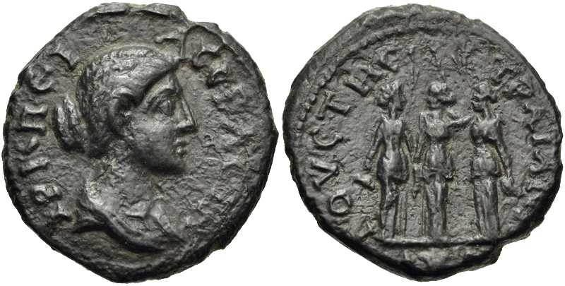 3801 Augusta Traiana Thracia Crispina AE