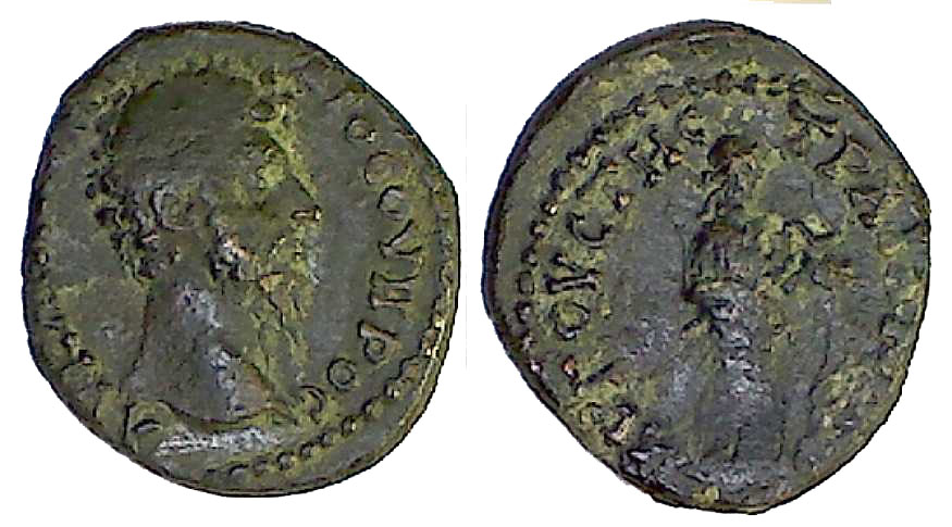 4738 Lucius Verus Augusta Traiana Thracia AE