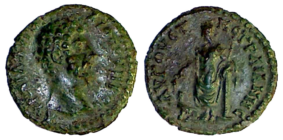 4739 Lucius Verus Augusta Traiana Thracia AE