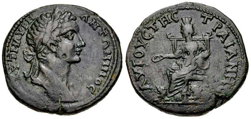 5455 Augusta Traiana Caracalla AE