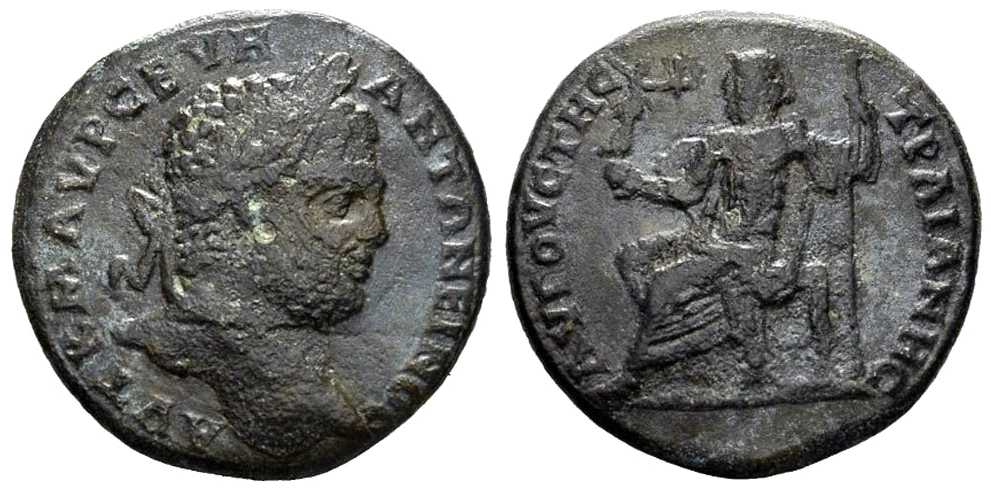 5557 Augusta Traiana Caracalla AE