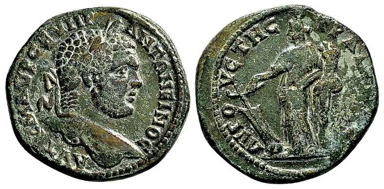 v3937 Augusta Traiana Caracalla AE